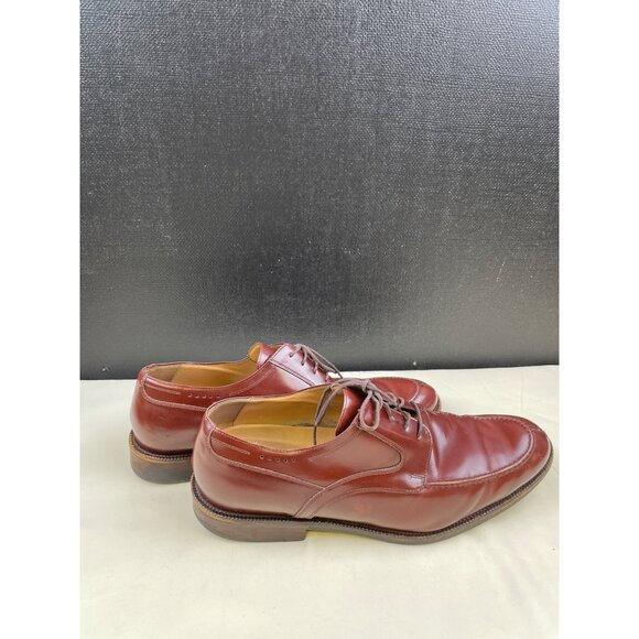 Johnston & Murphy Men\'s Brown Leather Shoes/ Oxford Lace up Size 10.5 SKU 4784 main image 5